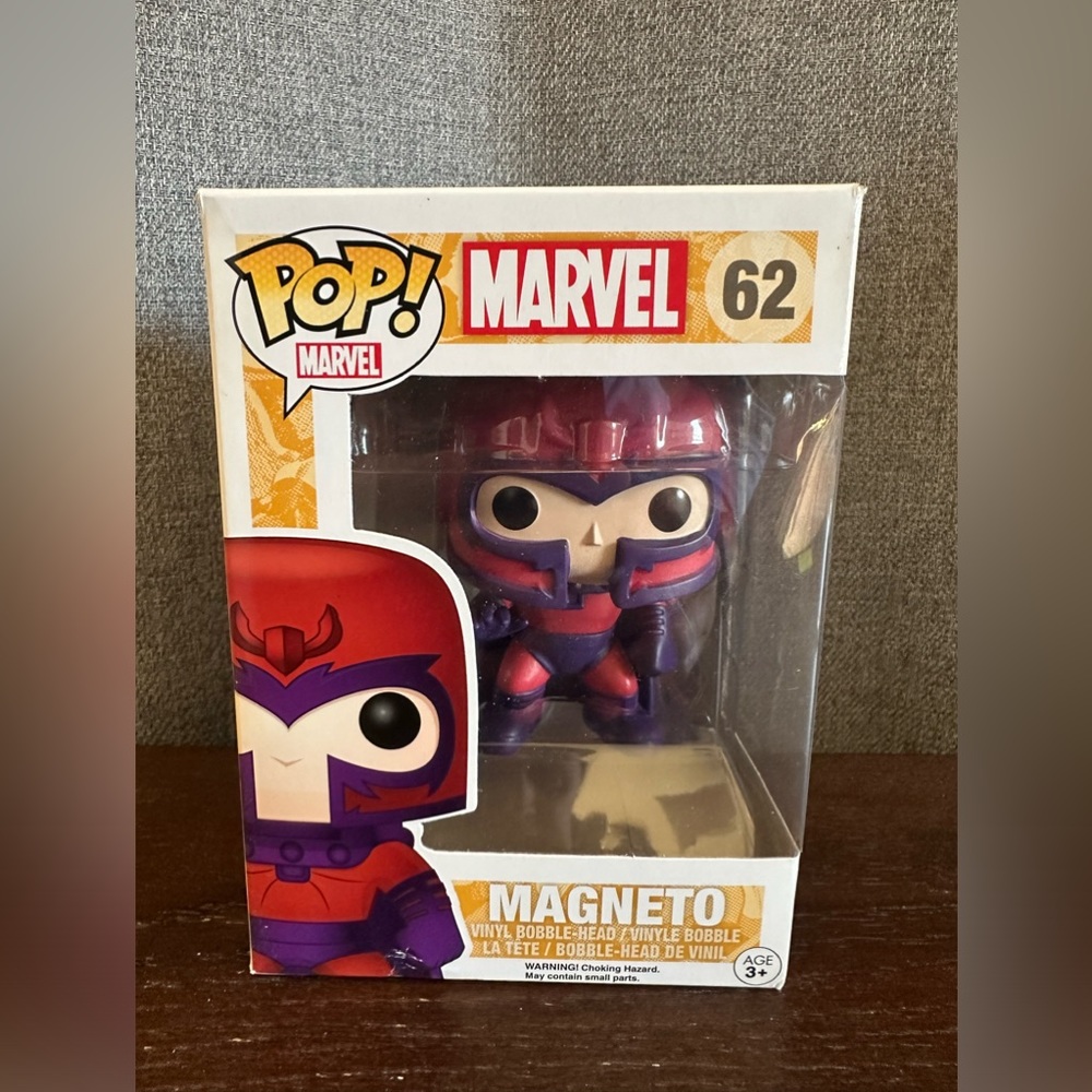 Funko Pop! Magneto #62 Marvel X-Men VAULTED